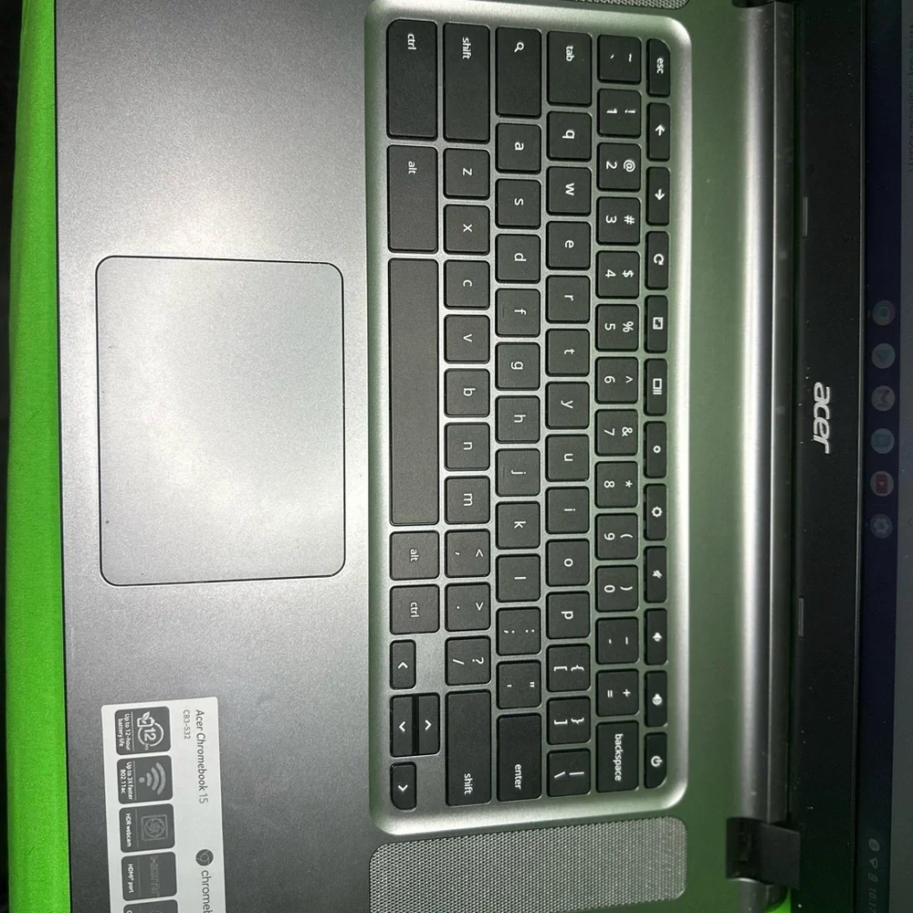 Acer Chrome Book 15 inch laptop